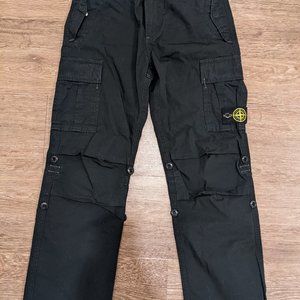 Stone Island junior pants, black